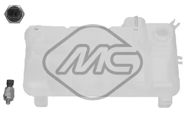 Tanque de expansão do sistema de esfriamento 31825 Metalcaucho