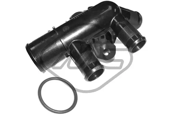 Flange do sistema de esfriamento (união em T) 03544 Metalcaucho