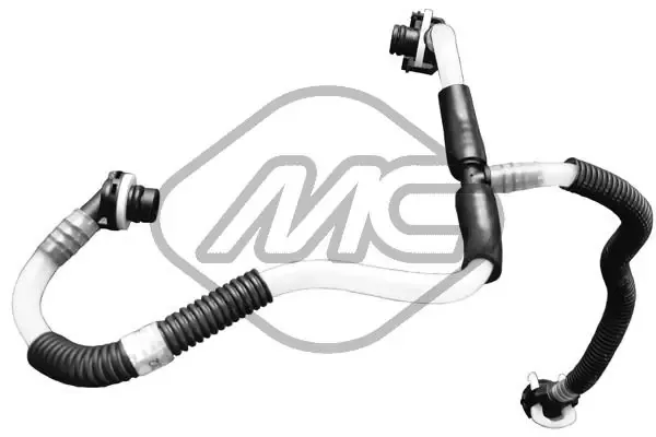 Tubo de combustível desde a bomba de bombeio de combustível até a válvula de corte de combustível 92095 Metalcaucho