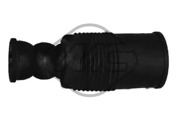 Pára-choque (grade de proteção) de amortecedor dianteiro + bota de proteção 00682 Metalcaucho