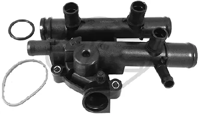 Caixa do termostato 03646 Metalcaucho