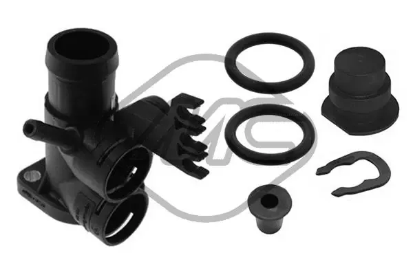 Flange do sistema de esfriamento (união em T) 03522 Metalcaucho