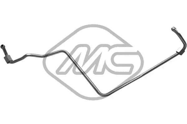 Tubo (mangueira) de fornecimento de óleo de turbina 92175 Metalcaucho