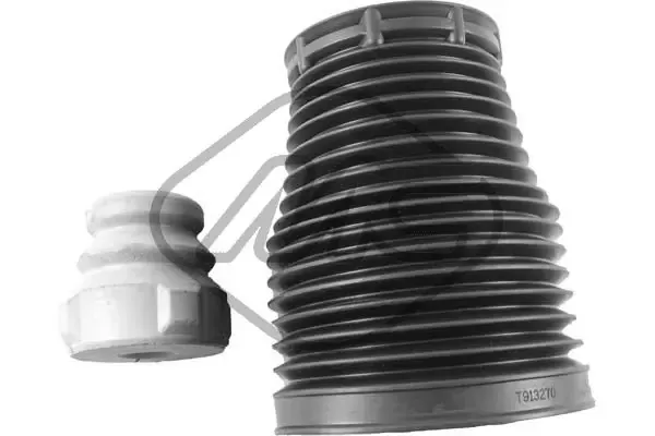 Pára-choque (grade de proteção) de amortecedor traseiro + bota de proteção Porsche Cayenne II