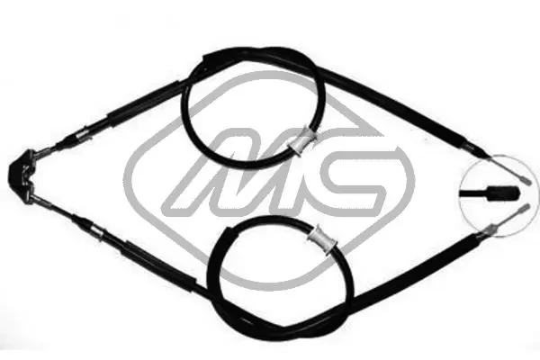 Cabo/pedal de gás (de acelerador) para Ford Escort (GAL)