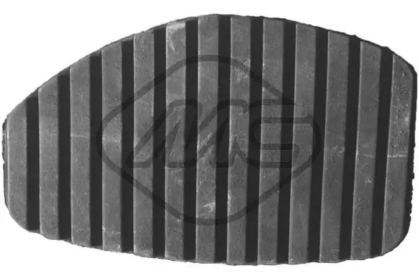 Placa sobreposta de pedal de embraiagem 06184 Metalcaucho