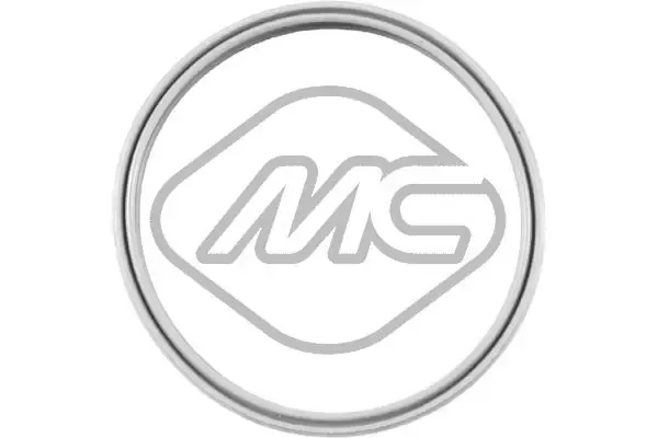 Anel de vedação (vedante) de cano derivado de intercooler 39381 Metalcaucho
