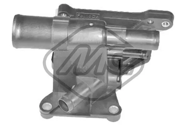 Flange do sistema de esfriamento (união em T) 03805 Metalcaucho