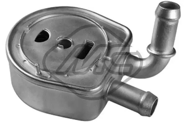 Radiador de óleo (frigorífico), debaixo de filtro 39036 Metalcaucho