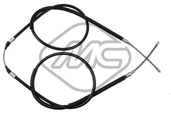 Cabo traseiro direito/esquerdo do freio de estacionamento Volkswagen Passat B2