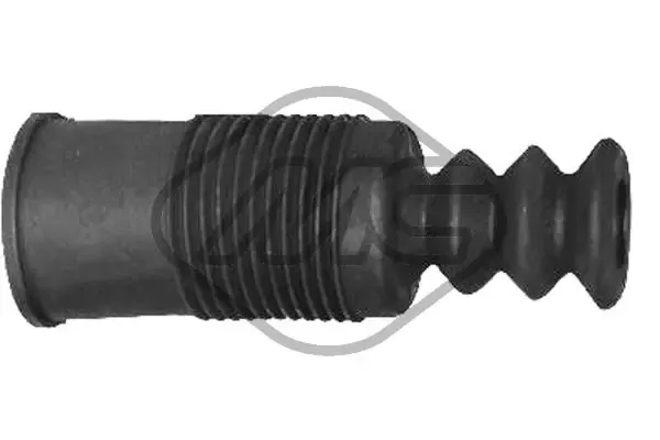 Pára-choque (grade de proteção) de amortecedor dianteiro + bota de proteção 00715 Metalcaucho
