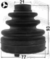 Bota de proteção interna de junta homocinética do semieixo dianteiro 0815FORMTT Febest