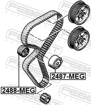 Correia do mecanismo de distribuição de gás, kit Renault Megane I sedan (LA0, LA1) (1996 - 2003) preço, a partir de