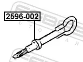 Gancho de reboque Peugeot 307 3A, 3C