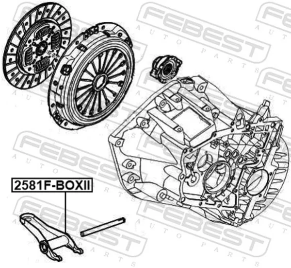 Forquilha de embraiagem para Fiat Ducato (230)