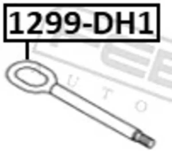 Gancho de reboque para Hyundai Santa Fe (DM)