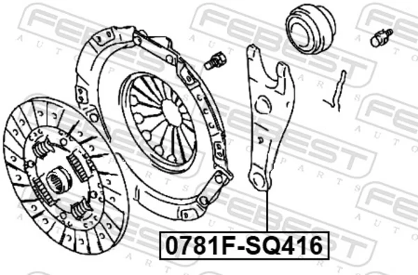 Forquilha de embraiagem para Suzuki Grand Vitara (FT, GT)