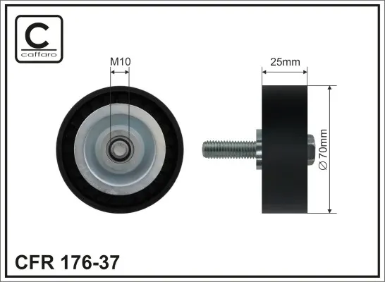 Rolo parasita da correia de transmissão A118111210CA Mercedes