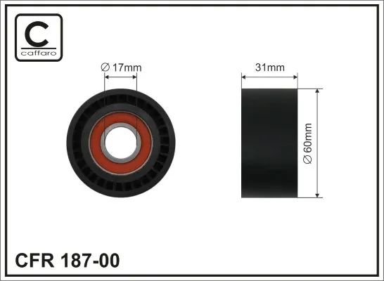 Rolo de reguladora de tensão da correia de transmissão Renault Master II