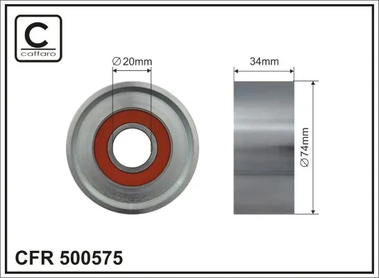 Rolo de reguladora de tensão da correia de transmissão Mercedes Benz Truck TRUCK ACTROS 