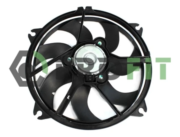 Ventilador elétrico de esfriamento montado (motor + roda de aletas) para Peugeot Partner (5F)