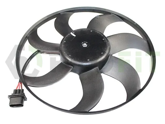 Ventilador elétrico de esfriamento montado (motor + roda de aletas) Seat Ibiza IV