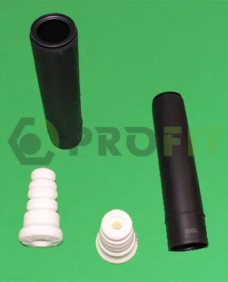 Pára-choque (grade de proteção) de amortecedor traseiro + bota de proteção Ford Focus 2 DA, HCP, DP