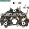 Eixo de diodos do gerador RB101H Mobiletron