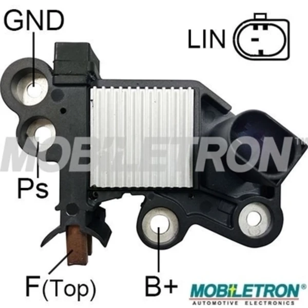 VRB855 Mobiletron relê-regulador do gerador (relê de carregamento)