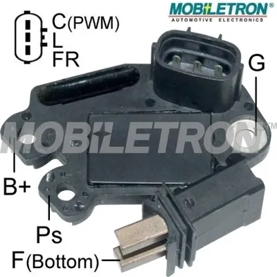 Relê-regulador do gerador (relê de carregamento) VRV7052 Mobiletron