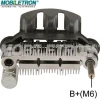 Eixo de diodos do gerador RM10HV Mobiletron