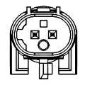 Sensor dianteiro de ABS Alfa Romeo Giulietta 940