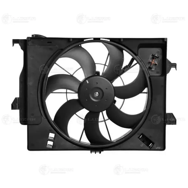 Difusor do radiador de esfriamento, montado com motor e roda de aletas LFK08L0 Luzar