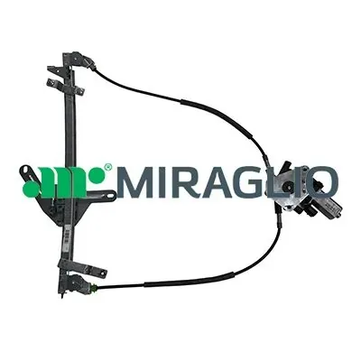 Mecanismo de acionamento de vidro da porta dianteira esquerda Fiat Punto 176C