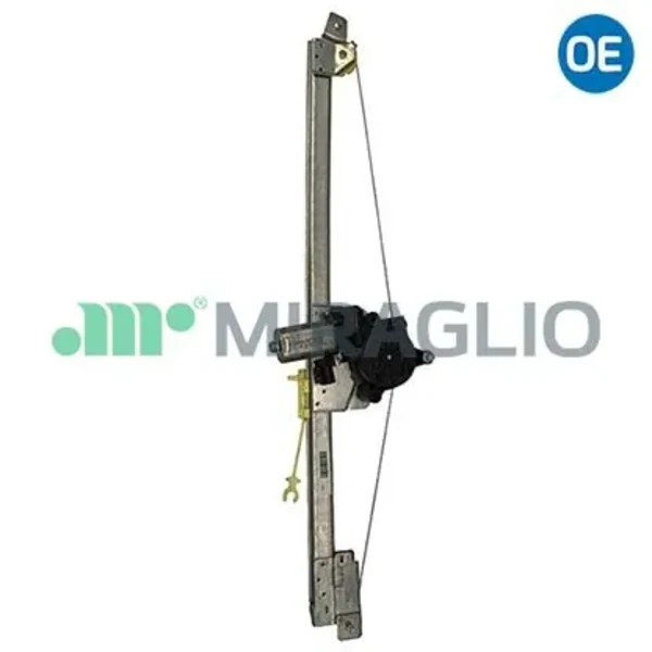 91165704 Renault (RVI) mecanismo de acionamento de vidro da porta dianteira esquerda
