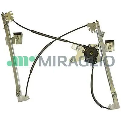 Mecanismo de acionamento de vidro da porta dianteira esquerda Volkswagen Golf III