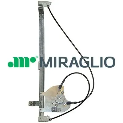 Mecanismo de acionamento de vidro da porta traseira esquerda 307308 Miraglio