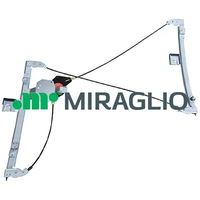 Mecanismo de acionamento de vidro da porta dianteira esquerda Volkswagen Polo III