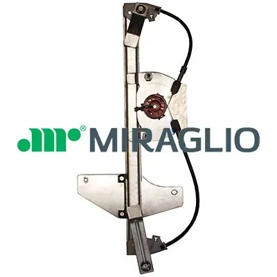 Mecanismo de acionamento de vidro da porta traseira direita 9816402280 Peugeot/Citroen