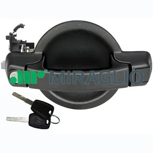 735363994 Fiat/Alfa/Lancia maçaneta esquerda externa da porta traseira (batente)