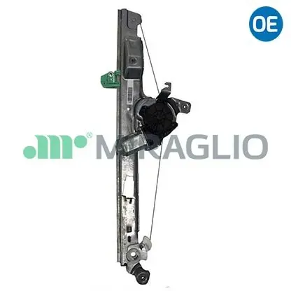 Mecanismo de acionamento de vidro da porta dianteira direita Renault Scenic II