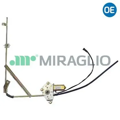 Mecanismo de acionamento de vidro da porta dianteira esquerda 504157969 Iveco