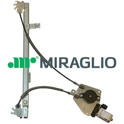 Mecanismo de acionamento de vidro da porta dianteira esquerda Peugeot 306 7A