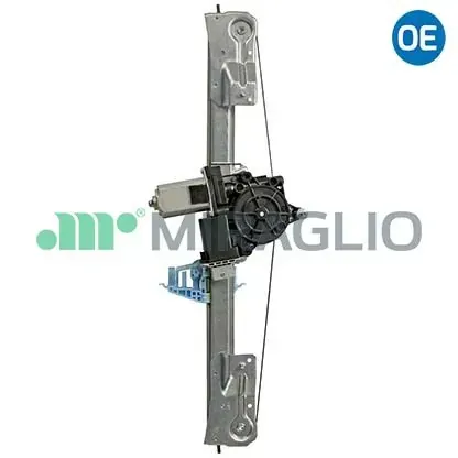 Mecanismo de acionamento de vidro da porta traseira direita Fiat Doblo II