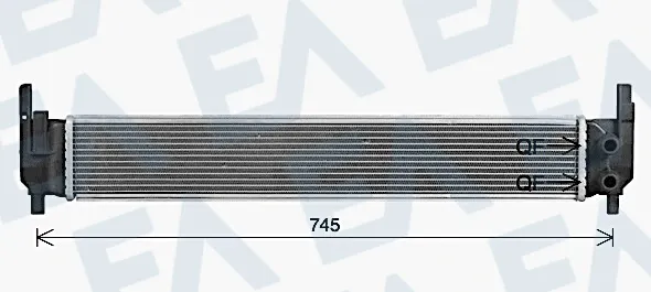 Radiador de esfriamento de motor adicional 31R77140 Eaclima