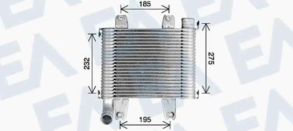 Radiador de intercooler para KIA Carnival (GQ)