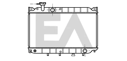 Radiador de esfriamento de motor E30315200 Mazda