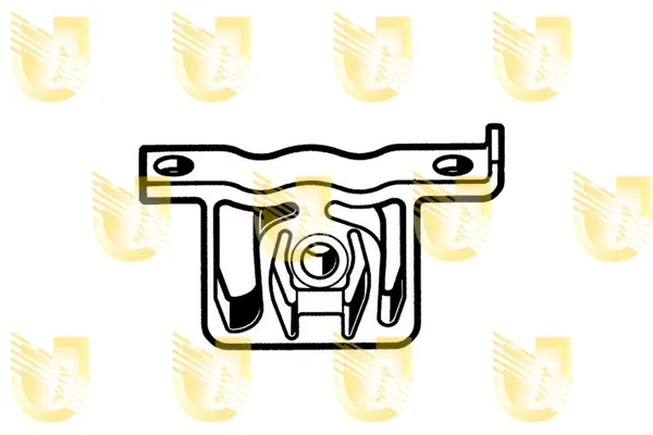 Coxim de fixação do silenciador 165168 Unigom