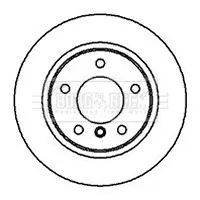 Disco do freio traseiro BMW 3 sedan (E46) (1998 - 2005) preço, a partir de