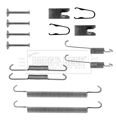 0494205020 Toyota kit de montagem das sapatas traseiras de tambor